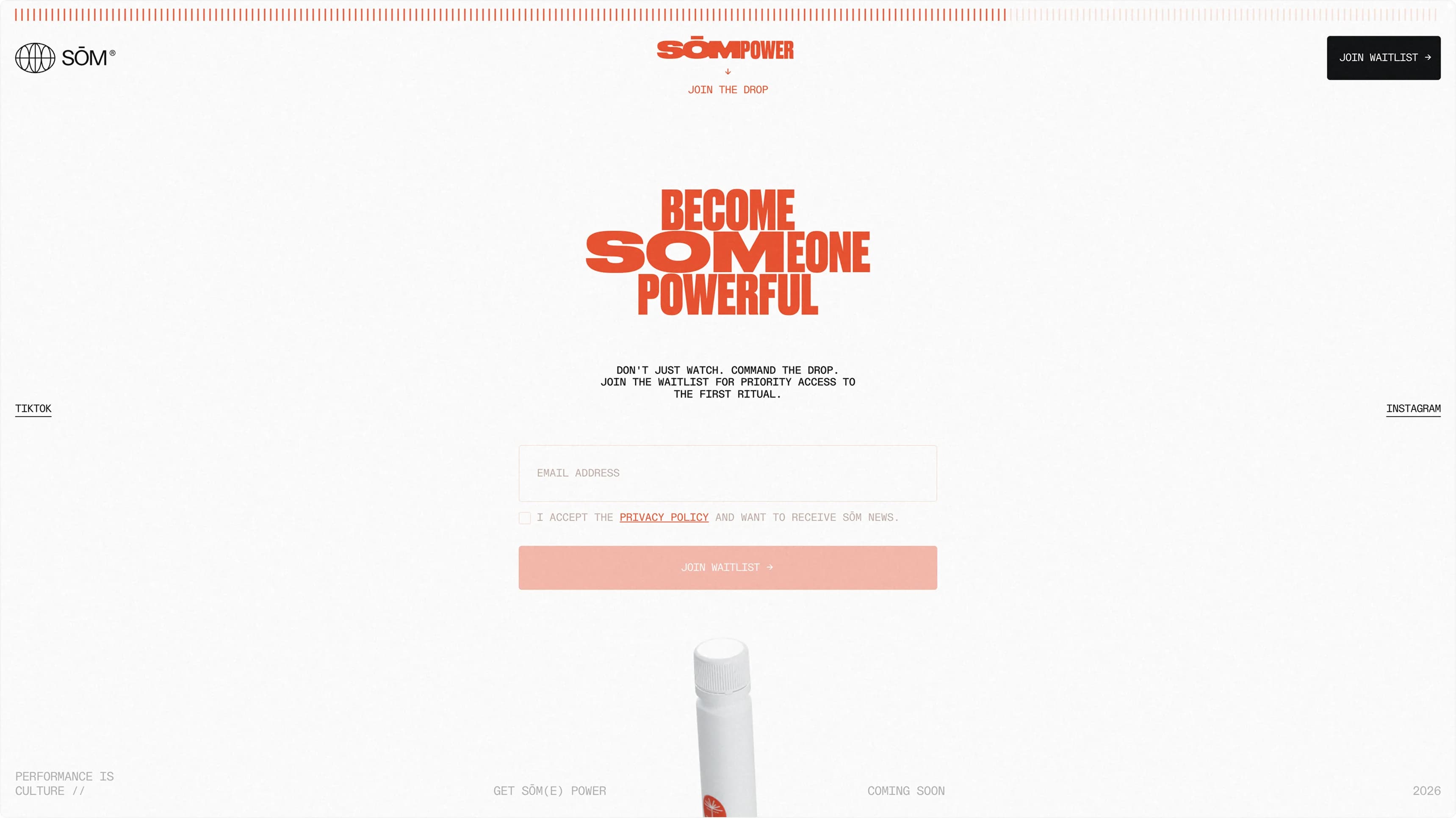 SŌM Power homepage & storypage