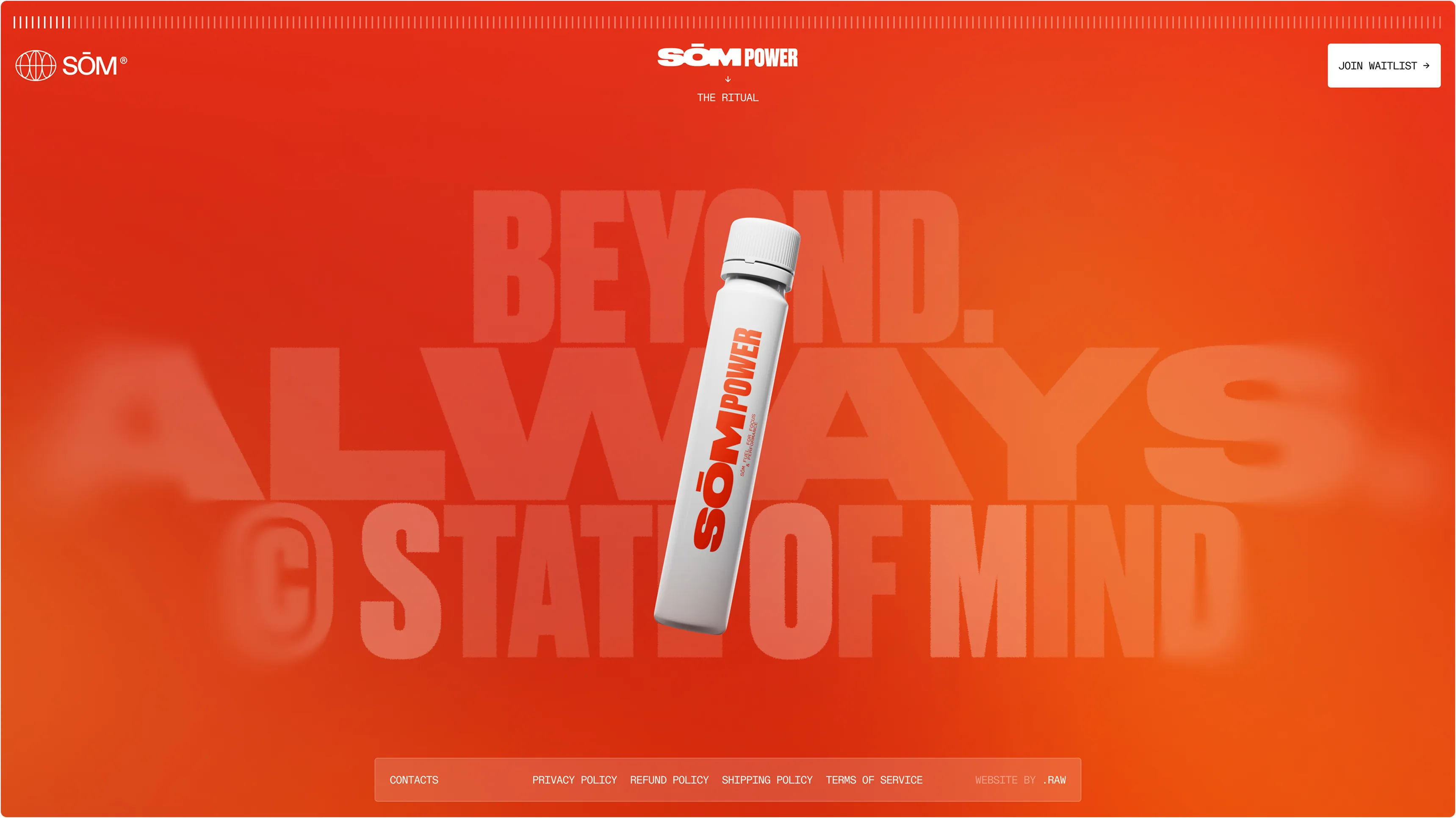 SŌM Power homepage & storypage