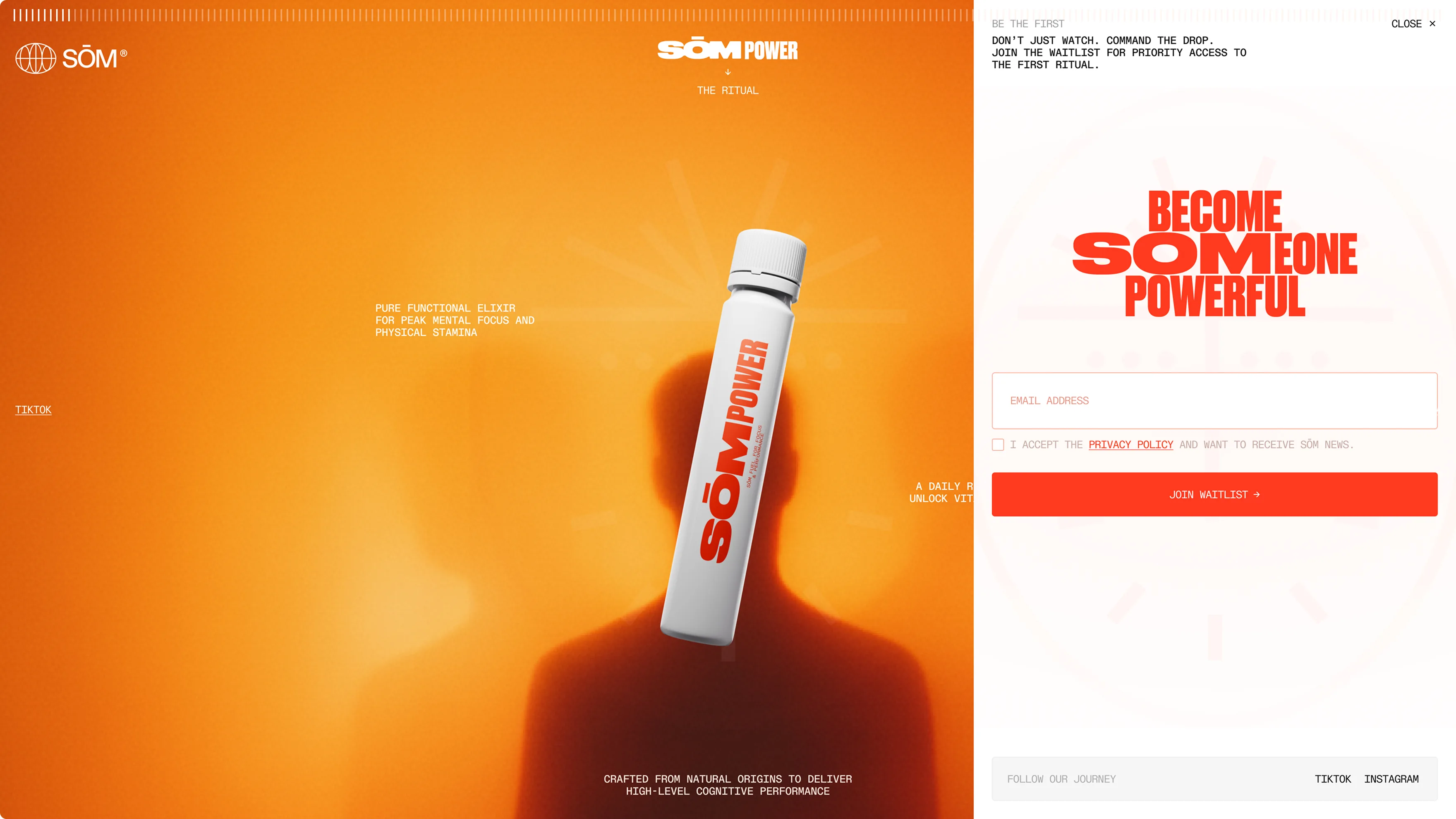 SŌM Power join waitlist form