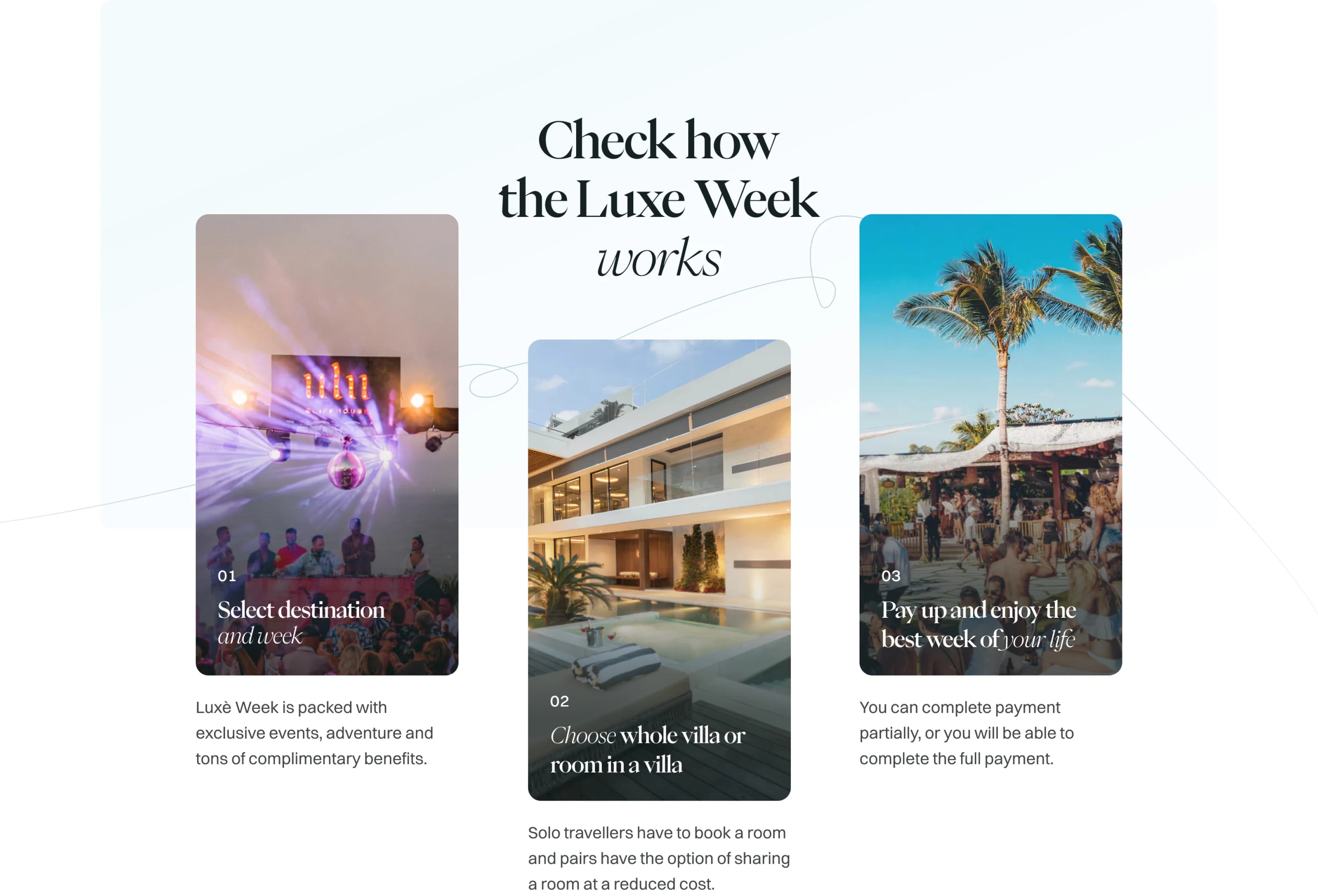 The Luxe Week