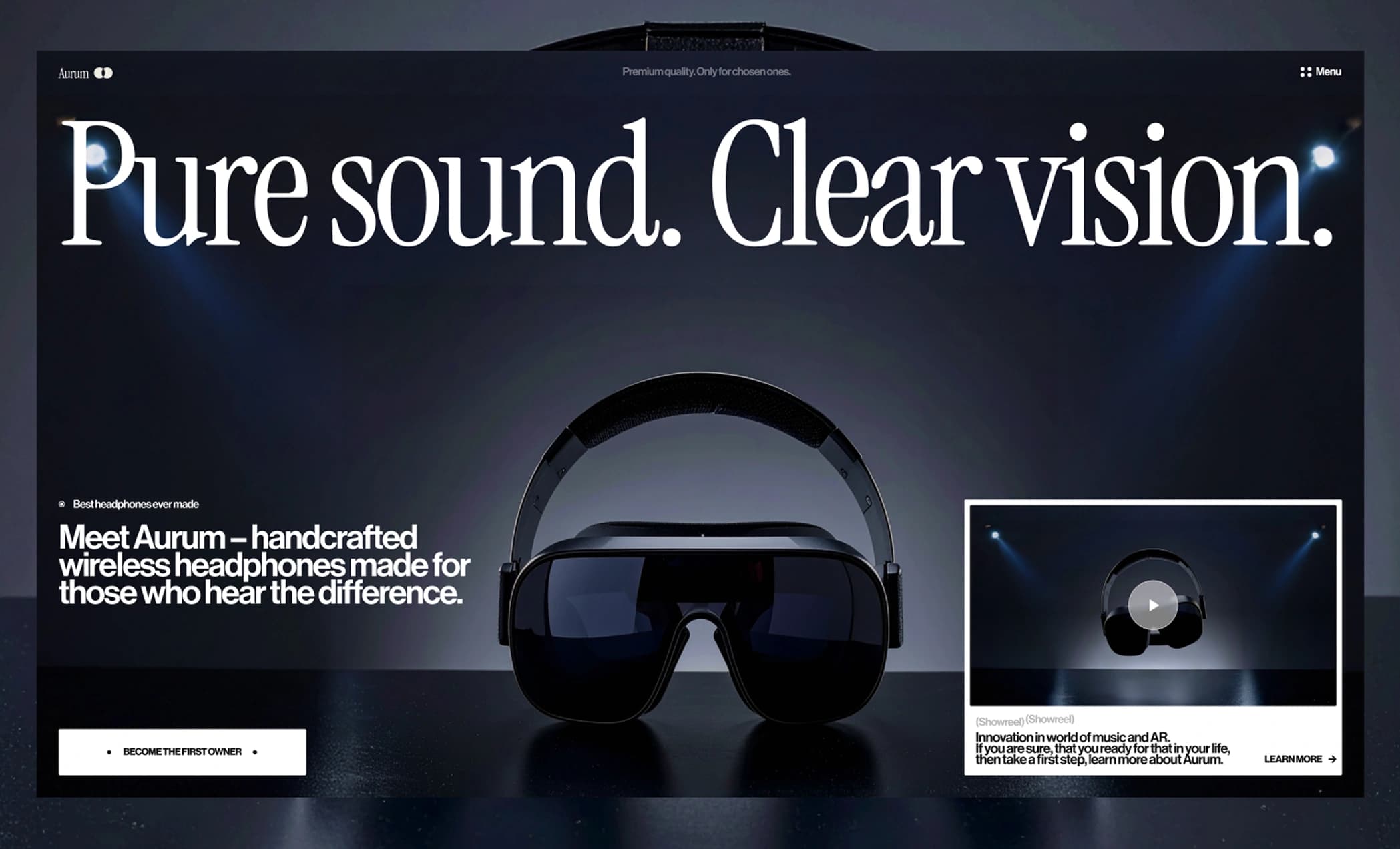 Aurum Headphones preview
