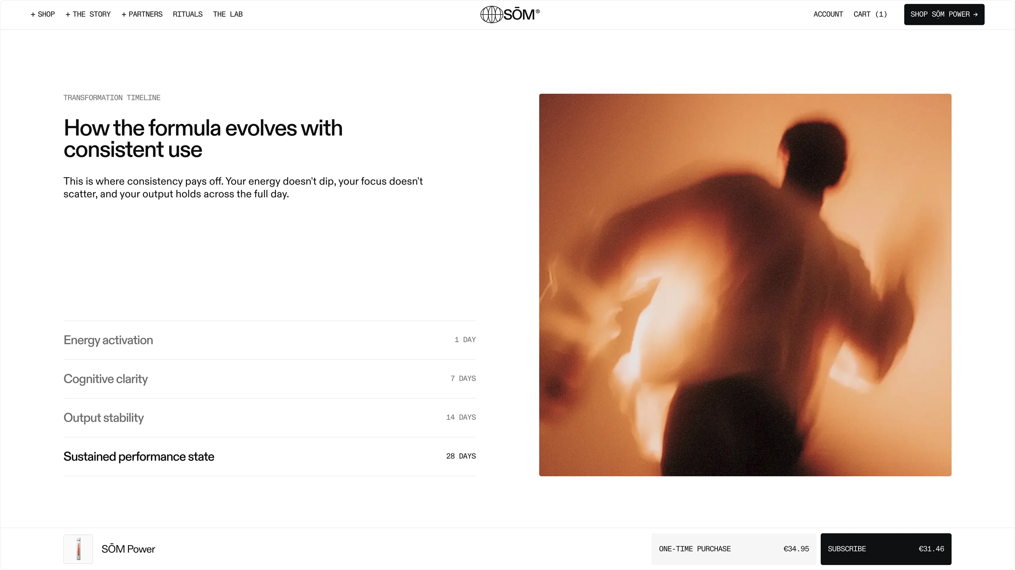 SŌM website pages