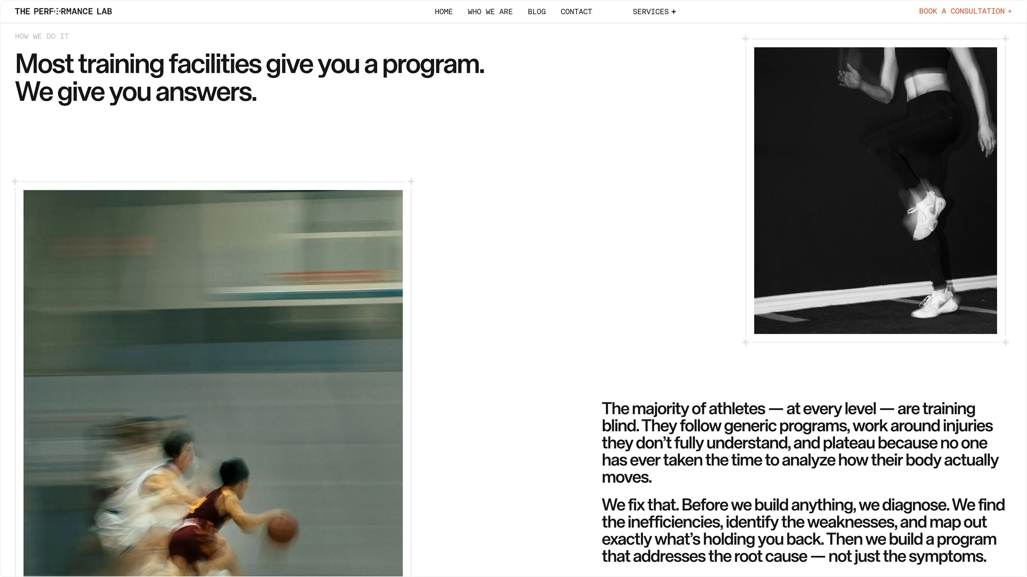 The Performance Lab who we are